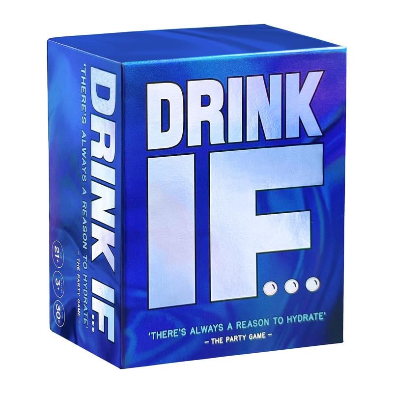 🏆Drink IF... Hilarious Adult Drinking Game. Party Card Game for Friends & Family to get You Buzzed & Drunk