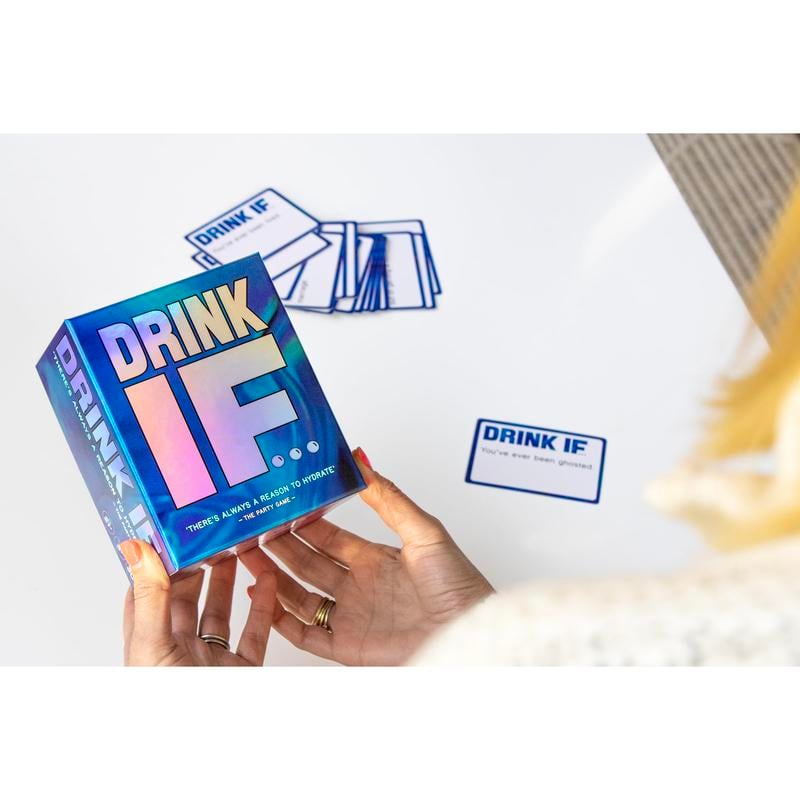 🏆Drink IF... Hilarious Adult Drinking Game. Party Card Game for Friends & Family to get You Buzzed & Drunk